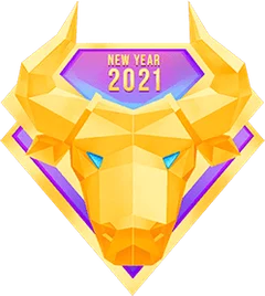 Sticker Golden Ox